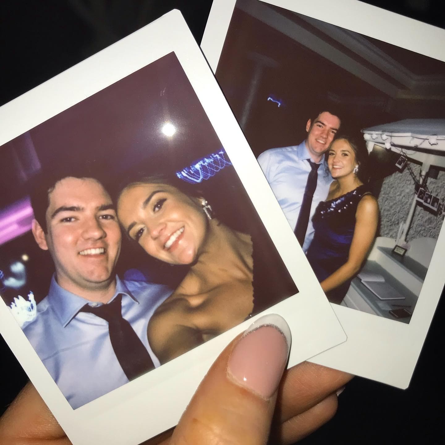 Alannah and Rob together outdoors